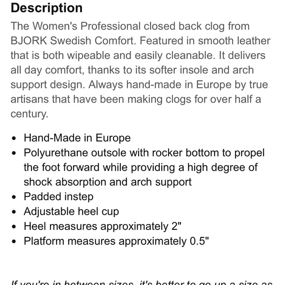 Bjork Clogs - Picture 5 of 5